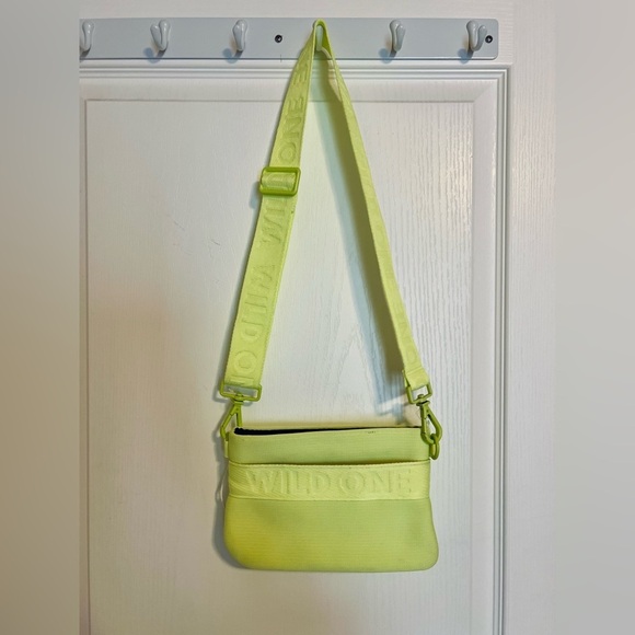 Wild One Handbags - Wild One Crossbody Treat Pouch in Limeade